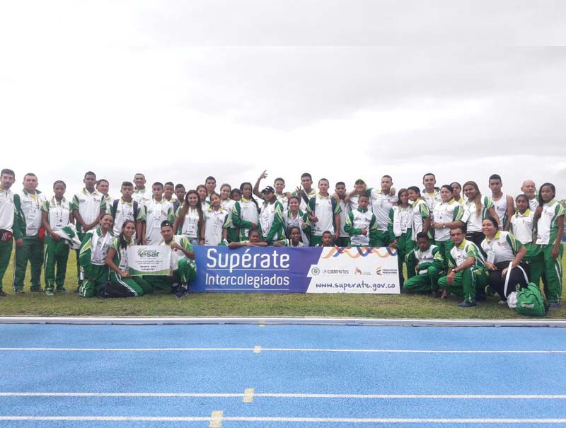 Atletismo cesarense acumula cinco medallas de oro en Juegos Supérate