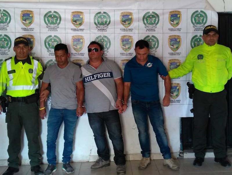 Tres capturados por autorrobos de vehículos de carga