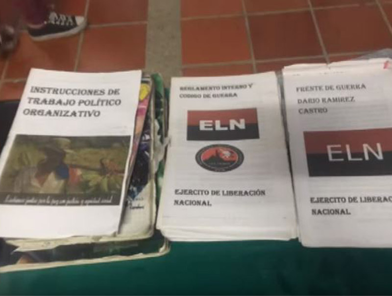 Capturan a presuntos miembros del ELN