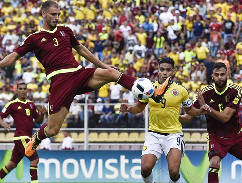 Selección Colombia suma un punto en su visita a Venezuela