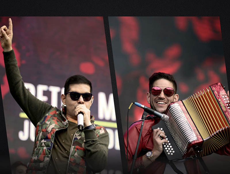 Peter Manjarrés y Juancho de la Espriella artistas estelares en el Festival de Verano