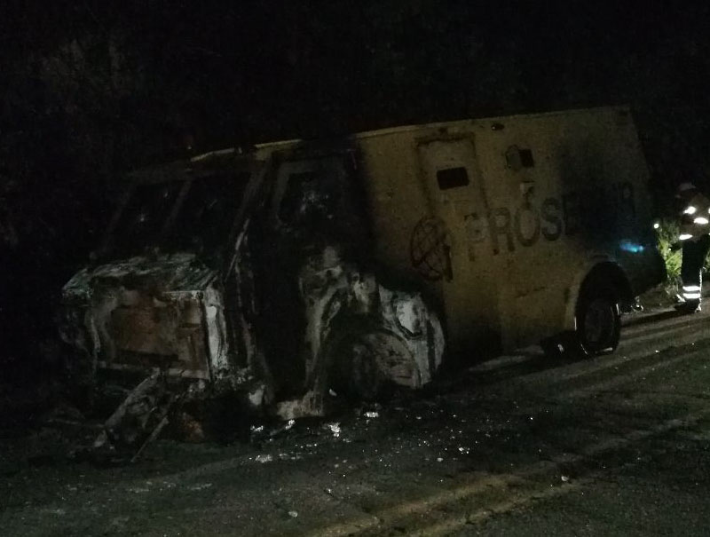 Eln asalta carro de valores en vía Ocaña-Aguachica