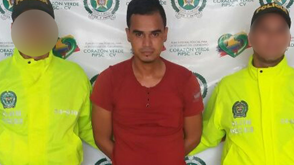 Policía Cesar capturó a un hombre acusado de violar a su sobrina