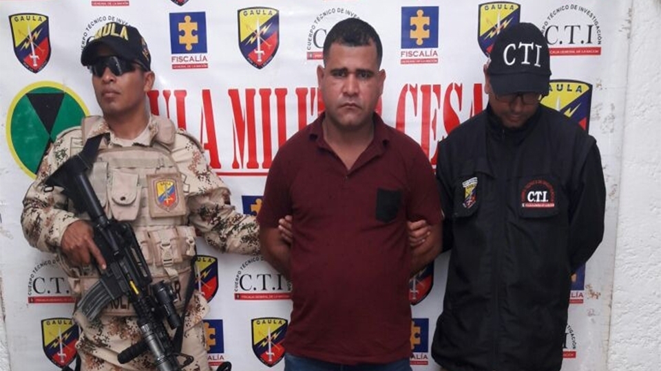 Gaula Militar y CTI de Valledupar capturan a presunto extorsionista