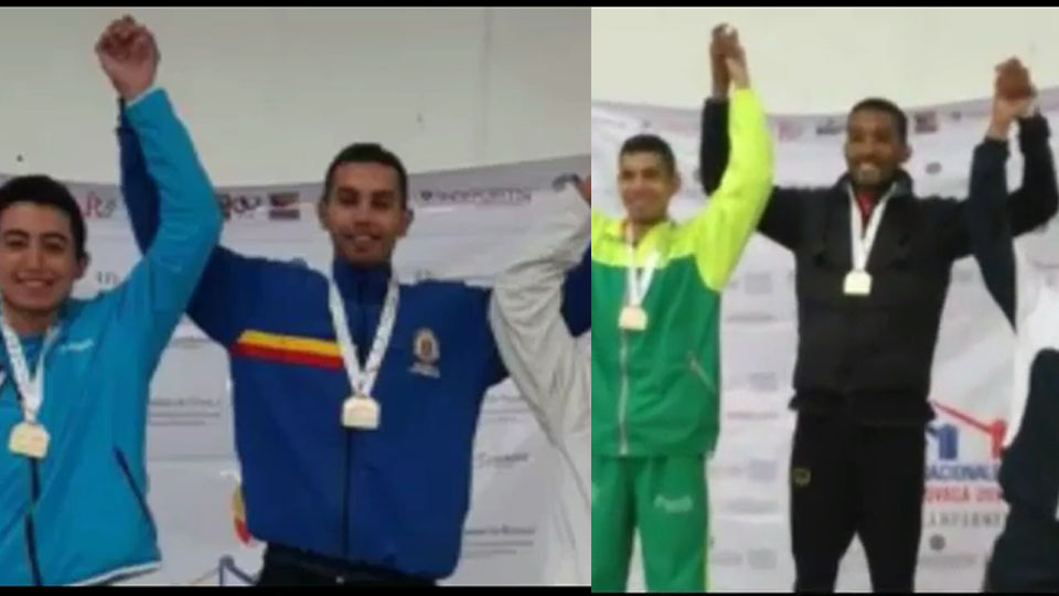 Oscar Muñoz y Álvaro Gómez ganaron oro en los juegos Universitarios Ascún