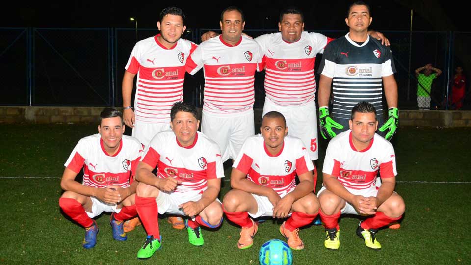 Canal 12 goleó 5-2 a RCN Rumba en el torneo de los medios de comunicación