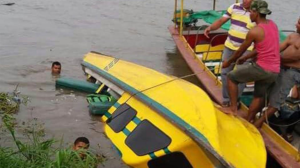 Una niña murió tras naufragar una chalupa en el río Magdalena