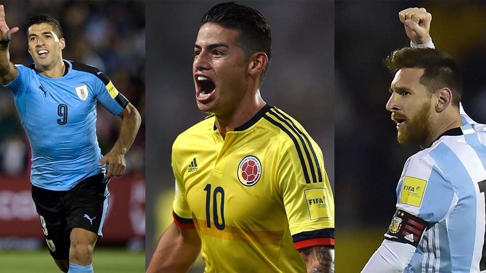 Brasil, Argentina, Colombia y Uruguay clasifican al Mundial, Perú a la repesca