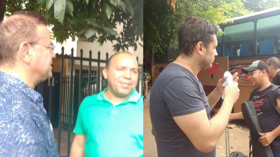 Atraco a mano armada a Iván Villazón y su agrupación musical