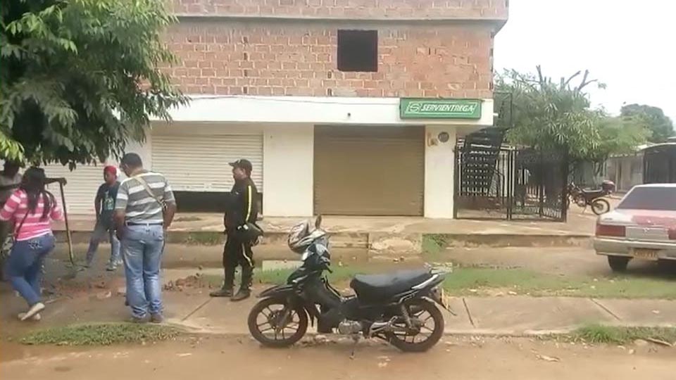 Sucursal de una empresa de giros fue asaltada en Valledupar