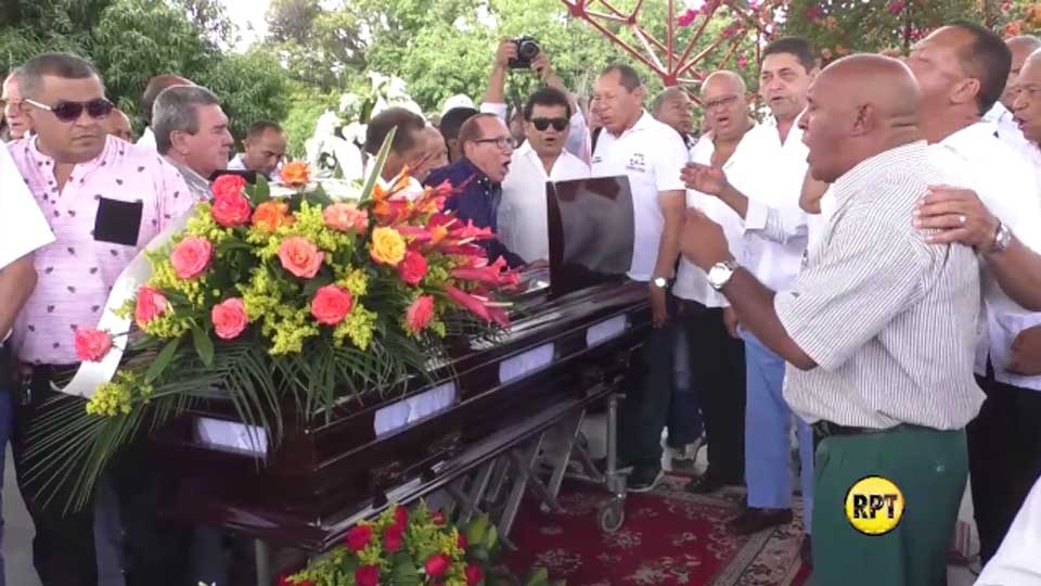 Honores para Wicho Sánchez en su despedida