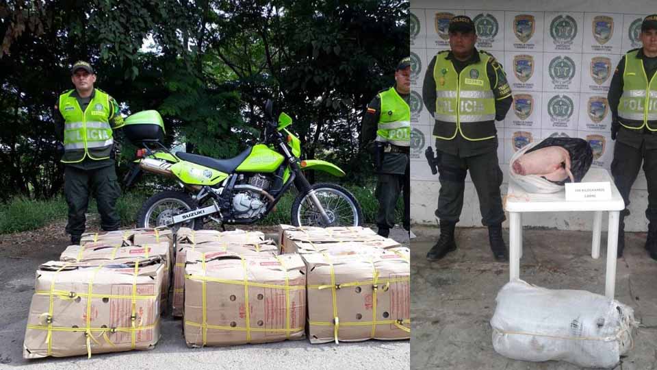 Policía Nacional incautó 1.100 kilos de carne en el Cesar