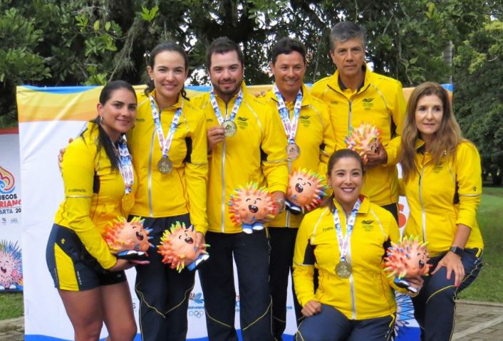 Colombia, amo y señor del golf bolivariano