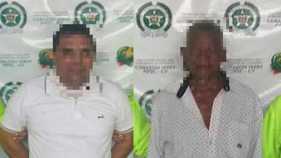 Capturados dos hombres en valledupar por delitos sexuales