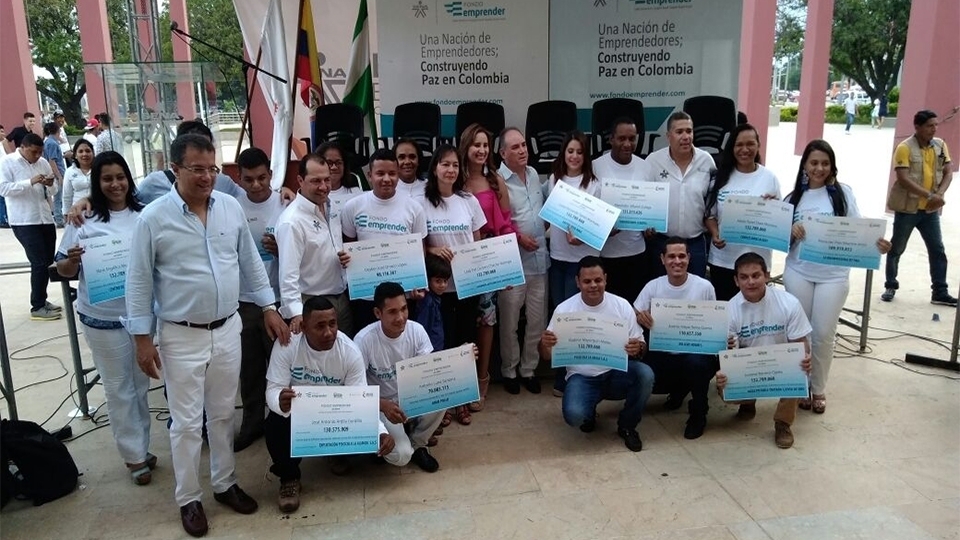 El sueño cumplido de 16 emprendedores del Cesar.