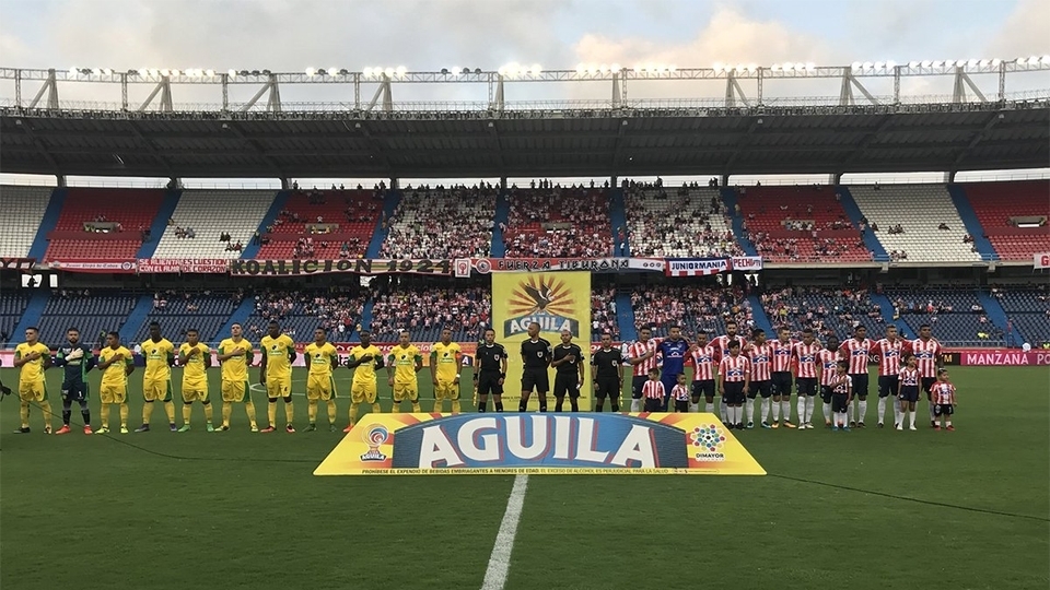 Junior FC, segundo en la tabla de la Primera A