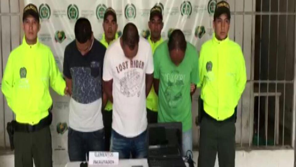 Policía captura a tres de la banda Los Cizallas