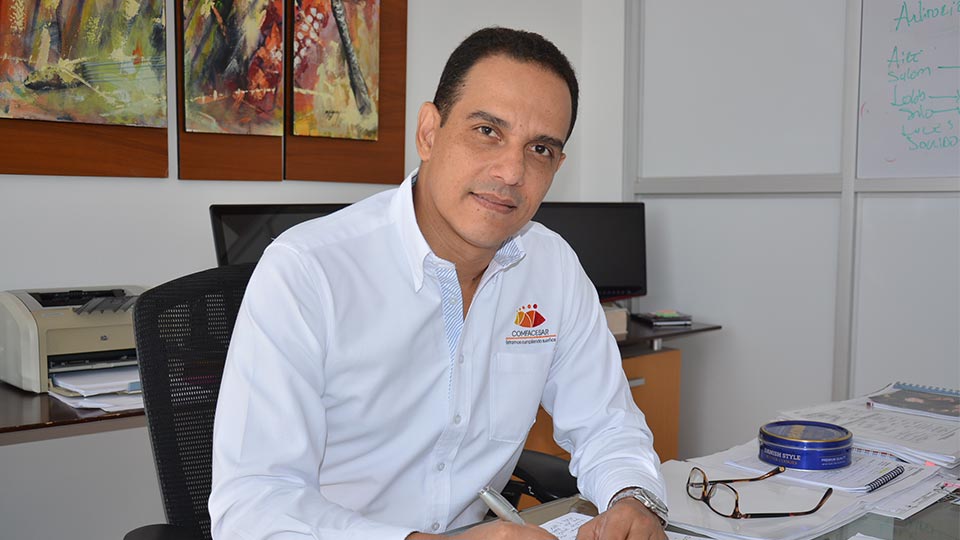 Frank Montero es el nuevo director administrativo de Comfacesar
