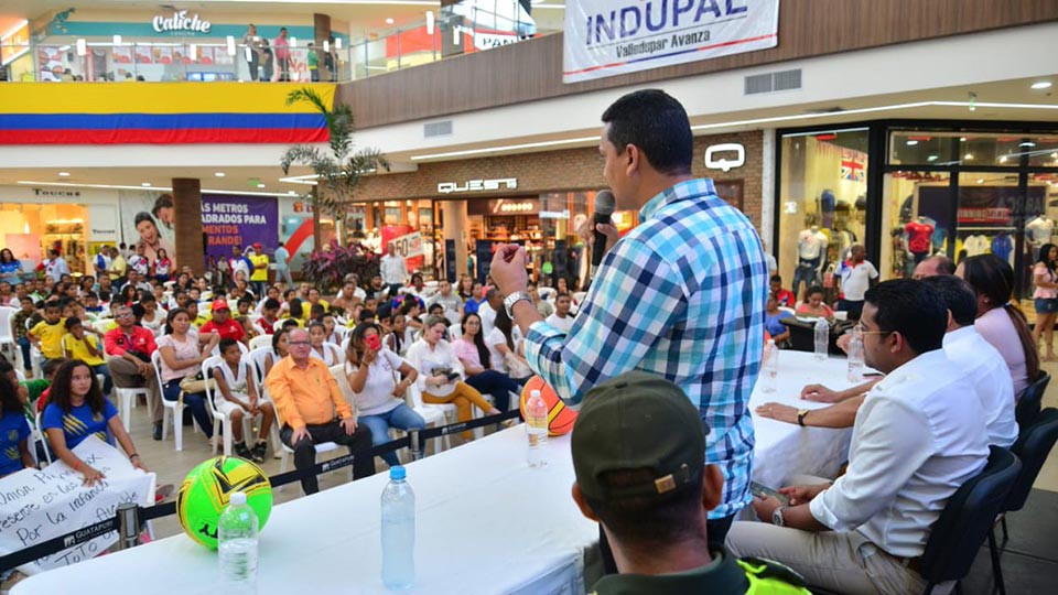Indupal realizó lanzamiento de Juegos Por la Infancia en Valledupar
