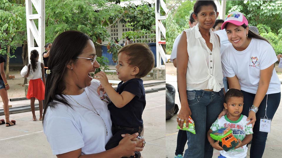 Arco Iris de Esperanza entregó mercados en Valencia de Jesús