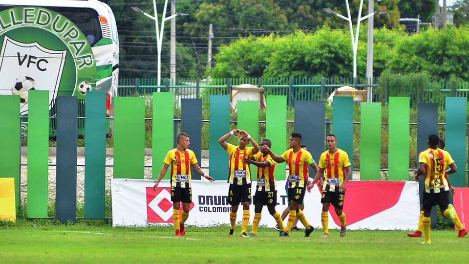 Nada que gana el Valledupar FC en Torneo Águila