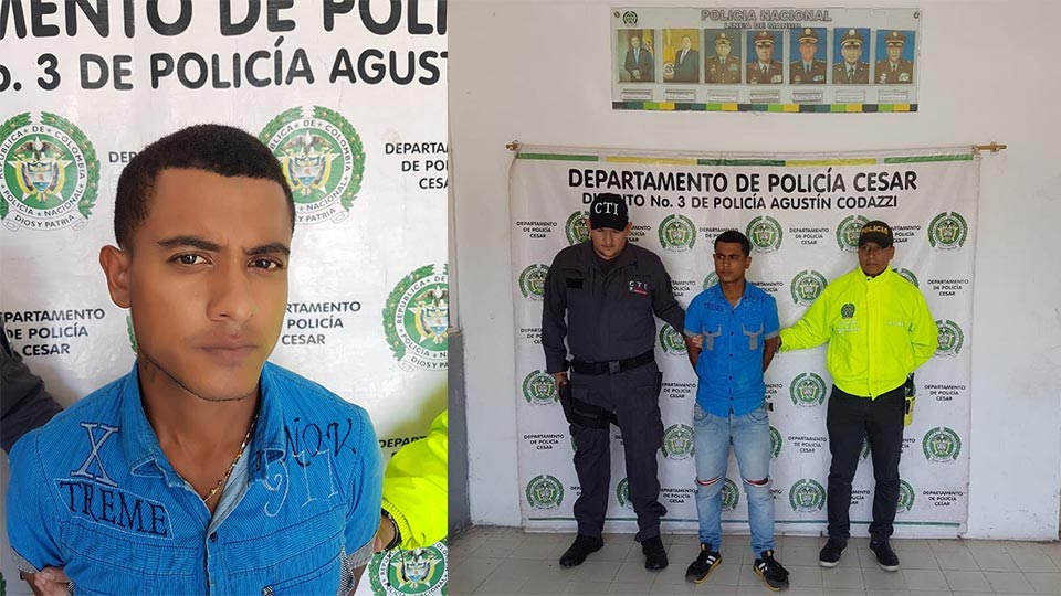 Lo judicializaron por supuesto atentado a Fiscal en Codazzi, Cesar