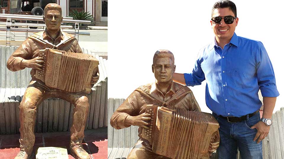 Un monumento para el Rey Vallenato Julián Mojica
