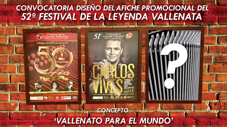 Comenzó búsqueda del afiche del Festival Vallenato 2019