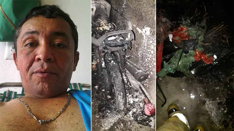 Fallece hombre que se prendió fuego en Valledupar