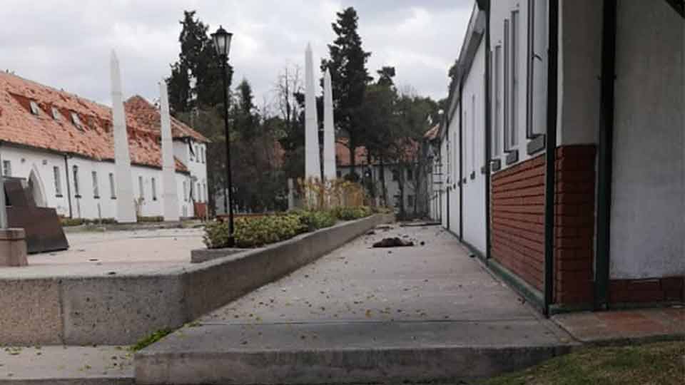 Rechazan atentado contra policías en Bogotá
