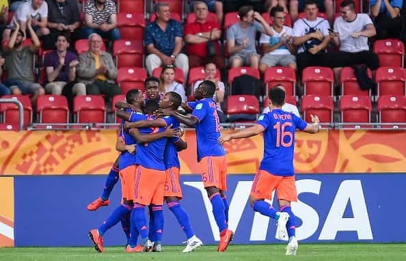 Colombia clasificó a cuartos de final en mundial sub 20